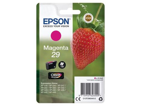 EPSON Ink/29 Strawberry 3.2ml MG SEC (C13T29834022 $DEL)