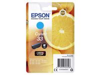 EPSON Singlepack Cyan 33 Claria Premium Ink (C13T33424012)