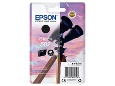 Epson 502 - svart - original - blekkpatron