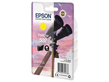 Epson 502 - gul - original - blekkpatron (C13T02V44010)