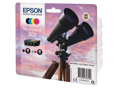 EPSON n Multipack 4-colours 502 Ink (C13T02V64010)