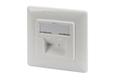 DIGITUS CAT 6A NETWORK OUTLETCLASS EA FLUSH VERTIKAL IN