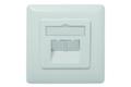 DIGITUS RJ45 Dose DIGITUS 2xRJ45 Cat6a De Embedded Aufputz reinwei? (DN-9007-S-1)