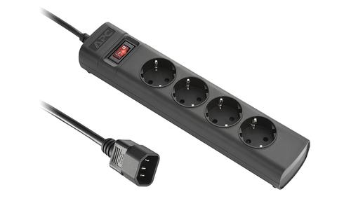 APC UPS Power Strip IEC C14 TO 4 Outlet Schutzkontakt CEE 7/3 230V Germany (PZ42I-GR)