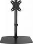 VISION Freestanding Monitor Desk Stand - LIFETIME WARRANTY - fits display 13-32" with VESA sizes 75 x 75 or 100 x 100 - post height 452 mm / 17" - max reach 283 mm / 11.1" - rotate - swivel and tilt - quick-