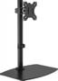 VISION Freestanding Monitor Desk Stand - LIFETIME WARRANTY - fits display 13-32" with VESA sizes 75 x 75 or 100 x 100 - post height 452 mm / 17" - max reach 283 mm / 11.1" - rotate - swivel and tilt - quick- (VFM-DSB)