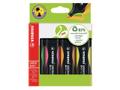 STABILO GREEN BOSS Highlighter Pen Chisel tip 2-5mm Line Assorted Colours (Pack 4) 6070/4