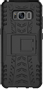 DELTACO Dazzler Case for Galaxy S8, shockproof, thermal grooves, black