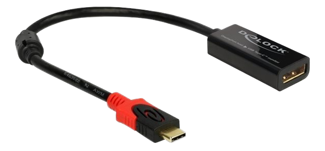 DELOCK DisplayPort Adapter for a USB Type-C™ monitor 4K 60 Hz (63928)