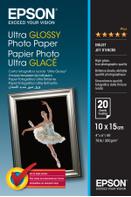 Epson Ultra Glossy Photo Paper - fotopapir - blank - 20 ark - 100 x 150 mm