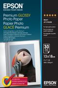 EPSON Premium Glossy Photo Paper/13x18cm 30sh