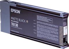 Epson T6138 - matt svart - original - blekkpatron