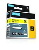 DYMO RHINOPRO 1IN YELLOW FLEXIBLE NYLON TAPE CARTRIDGE (1734525)
