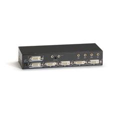 BLACK BOX DVI and Audio Matrix Switch 2x4 (AC1124A)