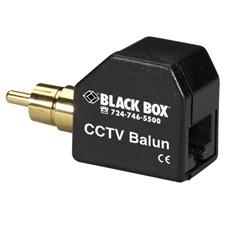 BLACK BOX CCTV A/V-BALUN WITH RCA CONNECTOR (IC444A-RCA)