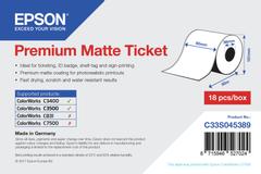EPSON Premium Matte Ticket Roll 80mm x 50m