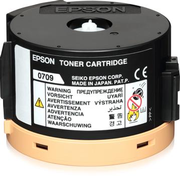 EPSON n Toner, Toner black, 1 x Black, Standard, S050709, 2,500 Pages (C13S050709)