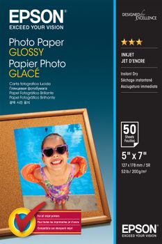 EPSON Photo Paper Glossy 13x18cm 50 sheet (C13S042545)