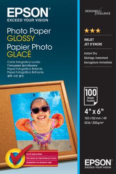 EPSON Photo Paper Glossy 10x15cm 100 sheet (C13S042548)