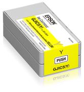EPSON GJIC5 Ink Cartridge Yellow for Colorworks GP-C831 and GP-M831 (C13S020566)