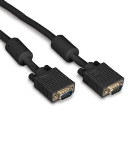 BLACK BOX Video Cable VGA to VGA Black M/M 15.2m Factory Sealed (EVNPS06B-0050-MM)