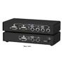 BLACK BOX BLACKBOX CATX KVM LONGE-RANGE EXTENDER - SINGLE VGA, PS/2, DUAL ACCESS (ACU1009A)
