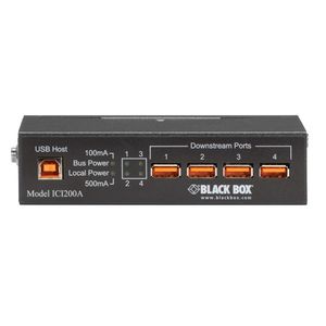 BLACK BOX Industrial-Grade USB Hub - 4 port Factory Sealed (ICI200A)
