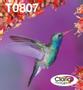 EPSON n Ink Cartridges,  Claria" Photographic,  T0807, Hummingbird,  Multipack,  1 x 7.4 ml Light Cyan, 1 x 7.4 ml Black, 1 x 7.4 ml Light Magenta, 1 x 7.4 ml Yellow, 1 x 7.4 ml Cyan, 1 x 7.4 ml Magenta (C13T08074510)