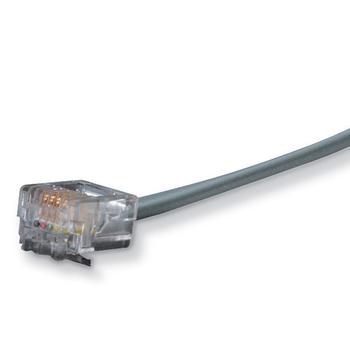 BLACK BOX RJ-11 FLAT CABLE - 4 WIRES, STRAIGHT-PINNED,  4.2M (EL04MS-14)