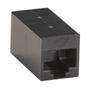 BLACK BOX CAT5E COUPLER STRAIGHT - BLACK, UNSHIELDED, 1-PACK