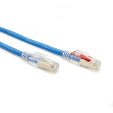 BLACK BOX GIGATRUE 3 CAT6A PATCH CORD BLUE 15FT (C6APC80S-BL-15)