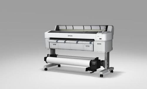 EPSON SureColor SC-T7200 - 44" groot formaat printer - kleur - inktjet - Rol (111,8 cm) - 2880 x 1440 dpi - tot 2.14 ppm (mono) / tot 2.14 ppm (kleur) - USB, Gigabit LAN - snijder (C11CD68301A0)