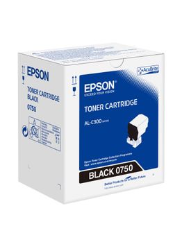 EPSON n Toner, AcuBrite, Toner black, 1 x Black, Standard, S050750, 7,300 Pages (C13S050750)