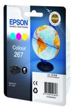 Epson 267 - gul, cyan, magenta - original - blekkpatron (C13T26704010)