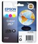 EPSON 267 ink cartridge cyan, magenta and yellow standard capacity 200 pages 1-pack RF-AM blister