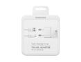SAMSUNG Travel charger+cable 1.6 7AMP White (EP-TA20EWEUGWW)