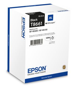 EPSON INK CARTRIDGE BLACK 2.5K . SUPL (C13T866140)