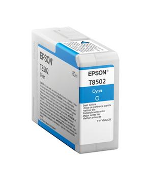 Epson T850200 - høykapasitets - cyan - original - blekkpatron (C13T850200)