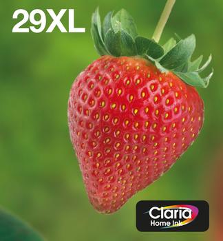 EPSON n Ink Cartridges,  Claria" Home Ink, 29XL, Strawberry,  Multipack,  1 x 6.4 ml Cyan, 1 x 6.4 ml Magenta, 1 x 11.3 ml Black, 1 x 6.4 ml Yellow, High, XL (C13T29964511)