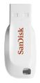 SANDISK USB CRUZER BLADE 16GB WHITE EXT