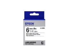 Epson LabelWorks LK-2WBN - merketape - 1 kassett(er) - Rull (0,6 cm x 9 m)