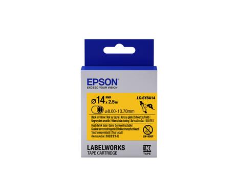 Epson LabelWorks LK-6YBA14 - slange - 1 rull(er) - Rull (1,4 cm x 2,5 m) (C53S656905)