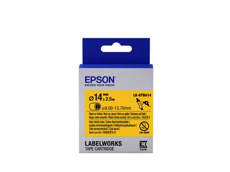 EPSON TAPE - LK6YBA14 HST BLK/ (C53S656905 $DEL)