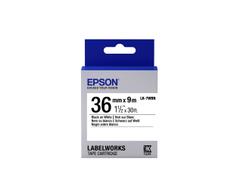 Epson LabelWorks LK-7WBN - merketape - 1 kassett(er) - Rull (3,6 cm x 9 m)