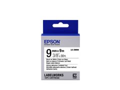 EPSON LABEL CARTRIDGE STRONG ADHESIVE LK-3WBW BLACK/WHITE 9