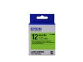 EPSON Tape - LK4GBF Fluor Blk/ Green 12/9 NS