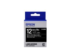 EPSON LABEL CARTRIDGE VIVID WHITE/BLACK TAPE 12MM (9M) SUPL