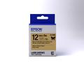 EPSON n LabelWorks LK-4KBK - Black on gold - Roll (1.2 cm x 5 m) 1 cassette(s) label tape - for LabelWorks LW-1000, 300, 400, 600, 700, 900, K400, Z5000, Z5010, Z700, Z710, Z900 (C53S654001)