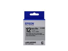 Epson LabelWorks LK-4SBM - merketape - 1 kassett(er) - Rull (1,2 cm x 9 m)