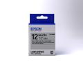 EPSON Metallic Tape - LK-4SBM Metallic Blk/Siv 12/9 (C53S654019)